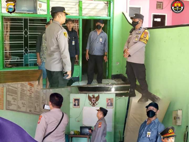 Kapolsek Pantau Siskamling di Jalan Gunung Lompobattang