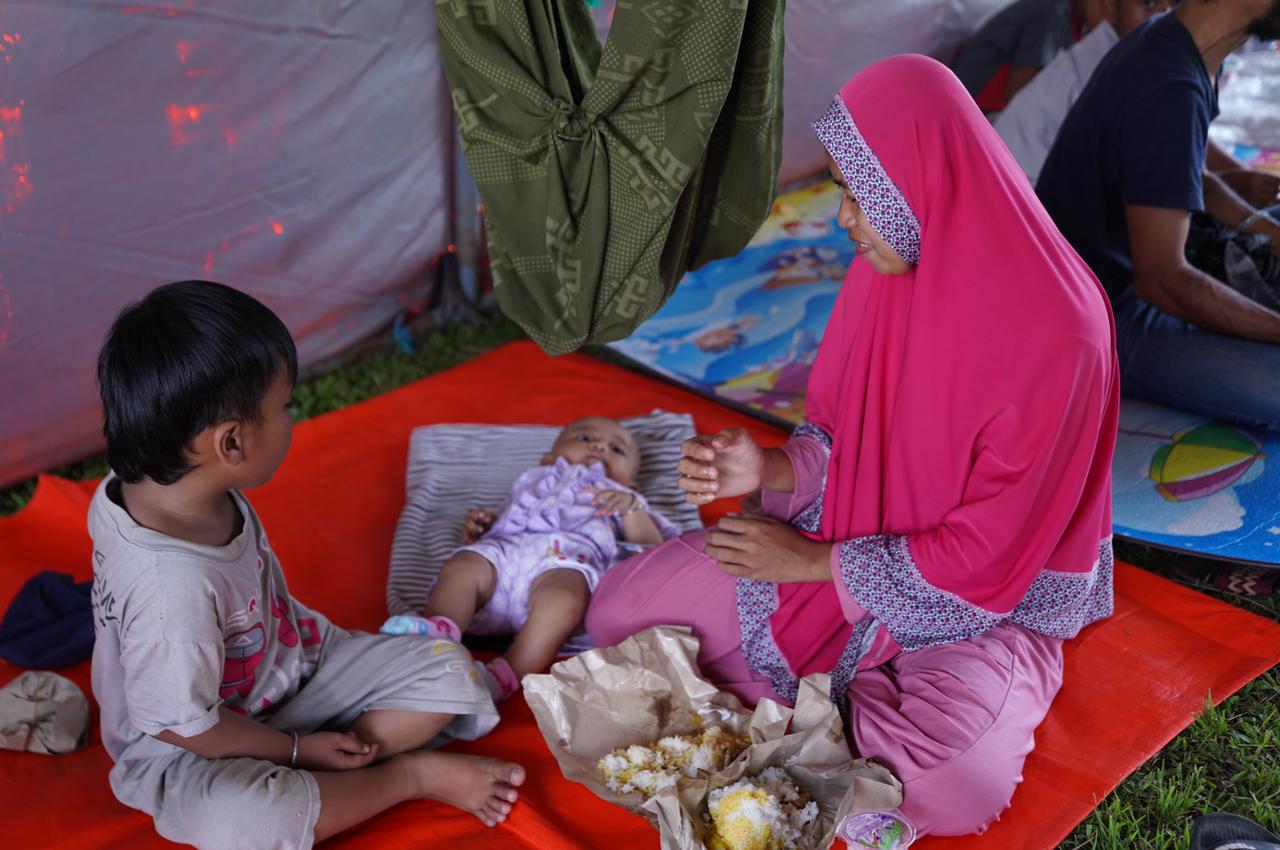 Polda Sulbar Dirikan Dapur Umum dan Posko