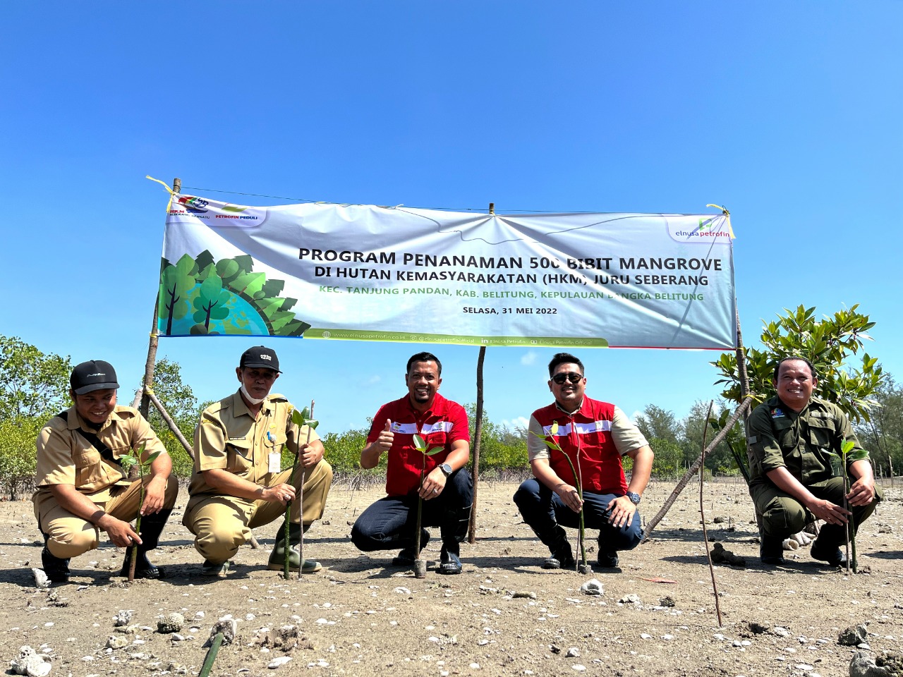 PT Elnusa Petrofin Kembangkan Area Pembenihan