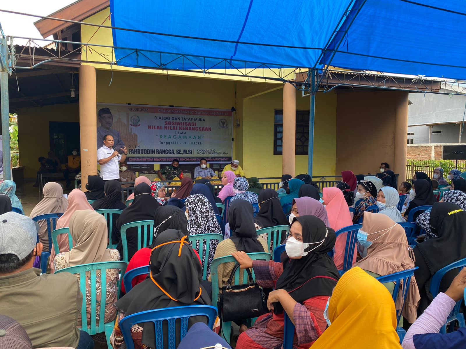 Rangga Sosialisasi Nilai kebangsaan di Pa’lalakkang