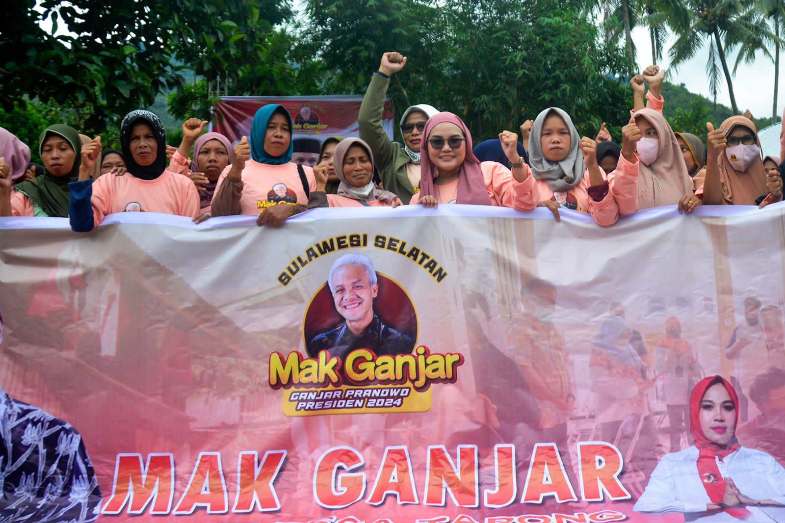 Perjuangannya Gerakkan Hati Emak-Emak  Pendukung Ganjar, Hadirkan Rumah Singgah
