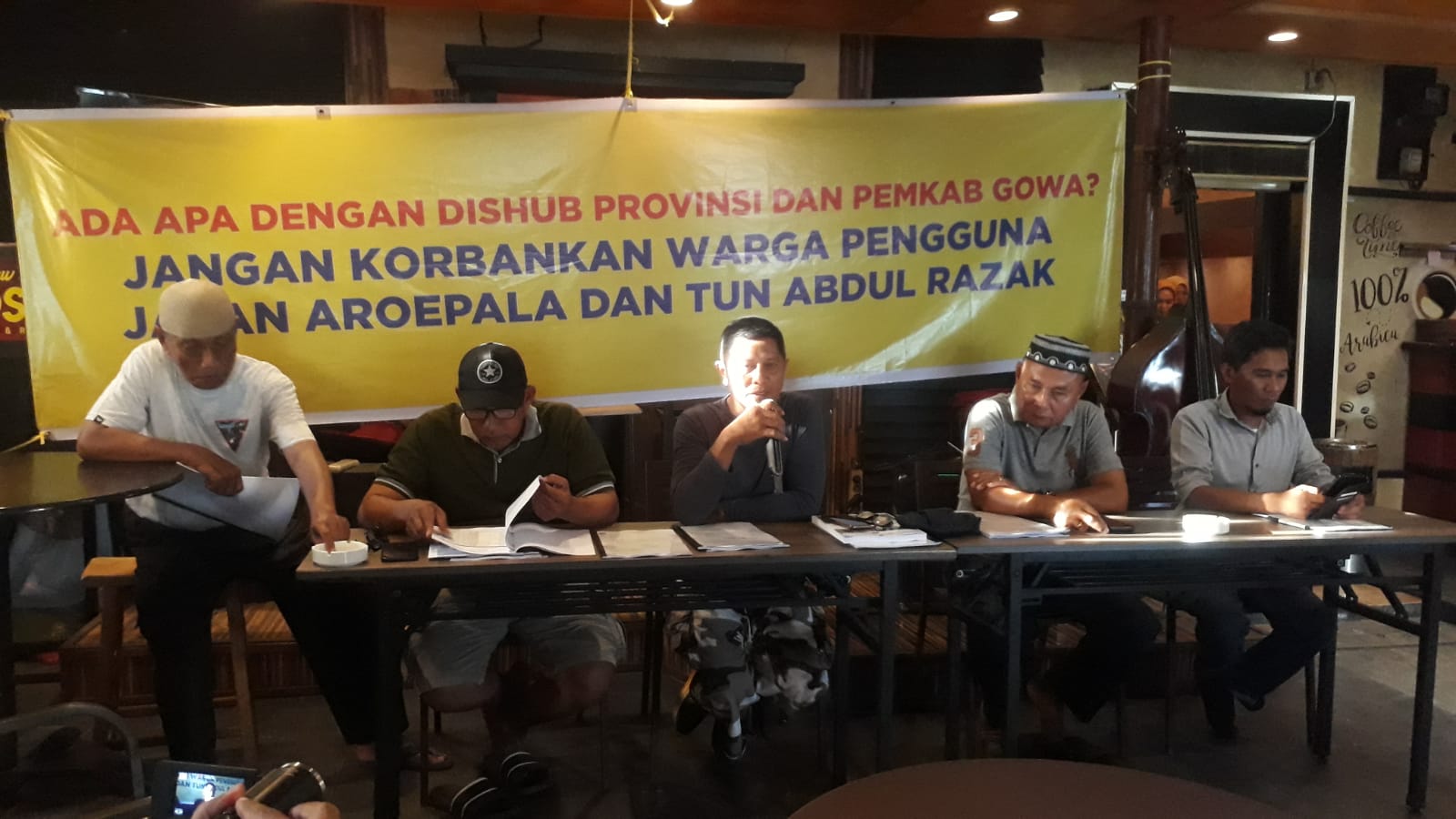 Satu Padu Warga Minasa Upa Galang Kekuatan Bongkar Penutupan Median Jalan Hertasnig