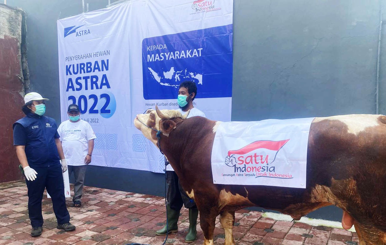 Grup Astra Serahkan 2.206 Hewan Kurban ke 34 Provinsi