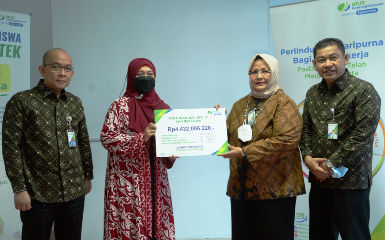 BPJamsostek Bayarkan Manfaat Rp4, 4 M