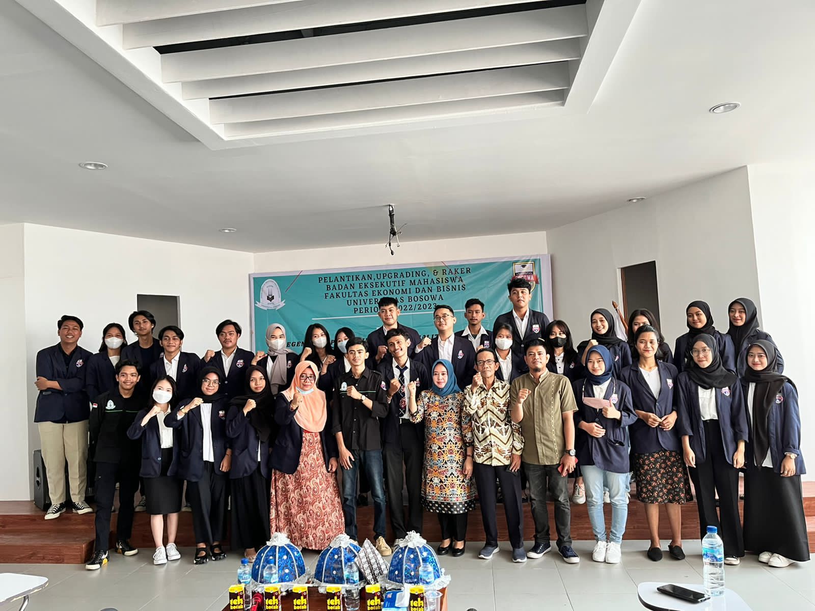 Pengurus Baru BEM Fakultas Ekonomi dan Bisnis Unibos Dilantik