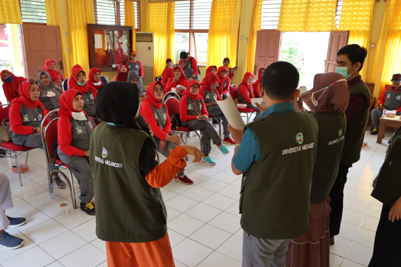 Sentra “Gau Mabaji” Gowa , Gandeng Prodi Keperawatan Unimerz Dalam Program Kemensos
