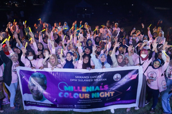 Gelar Colour Nigh Run Unik, Sajikan Seni dan Musik Lokal