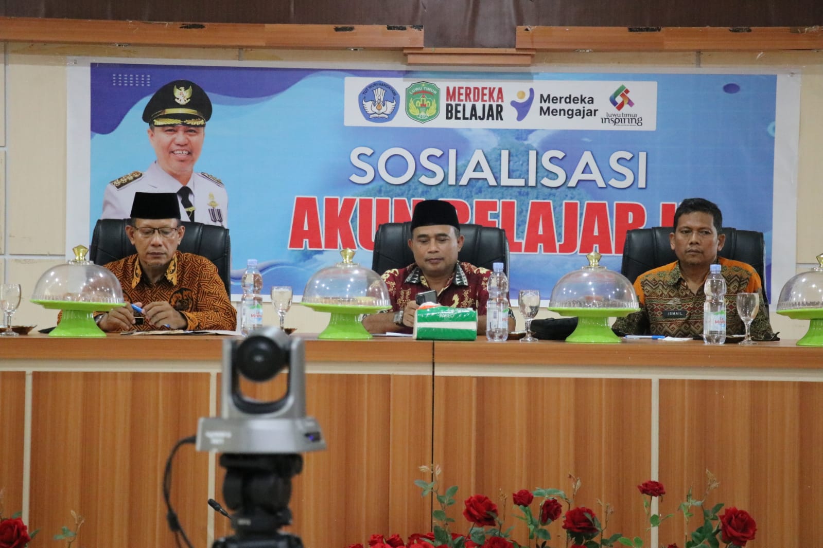 Kepsek dan Operator Ikut Sosialisasi Akun Belajar.id