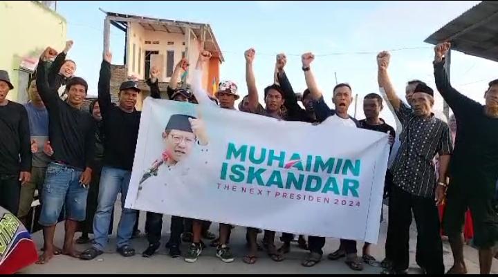 Nelayan Takalar Deklarasikan Muhaimin Presiden