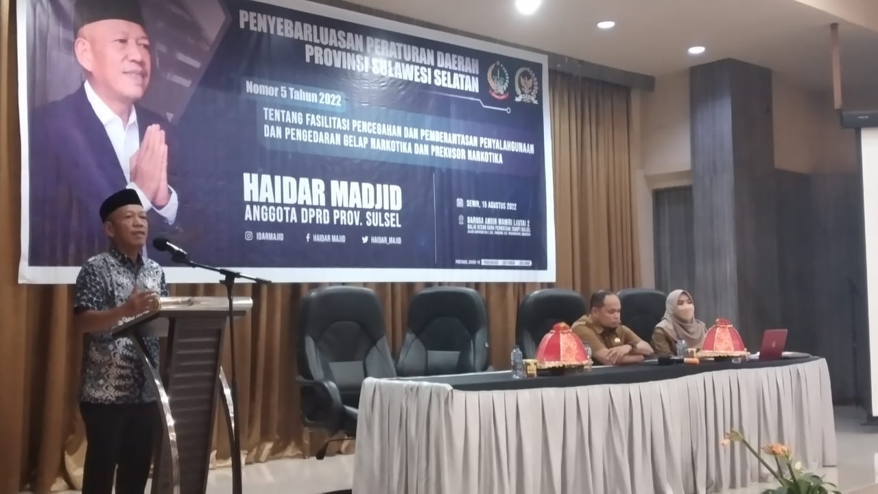 Haidar Ingatkan Anak-anak dari Bahaya Narkoba