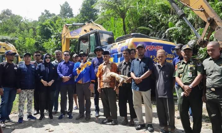 Nasdem Rampungkan Jalan Rampi Setelah 77 Tahun Merdeka