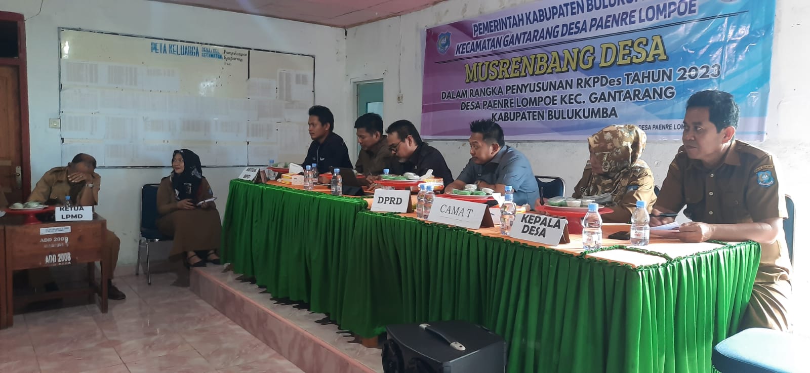 Tiga Legislator Hadiri Musrenbang di Desa Paenre Lompoe