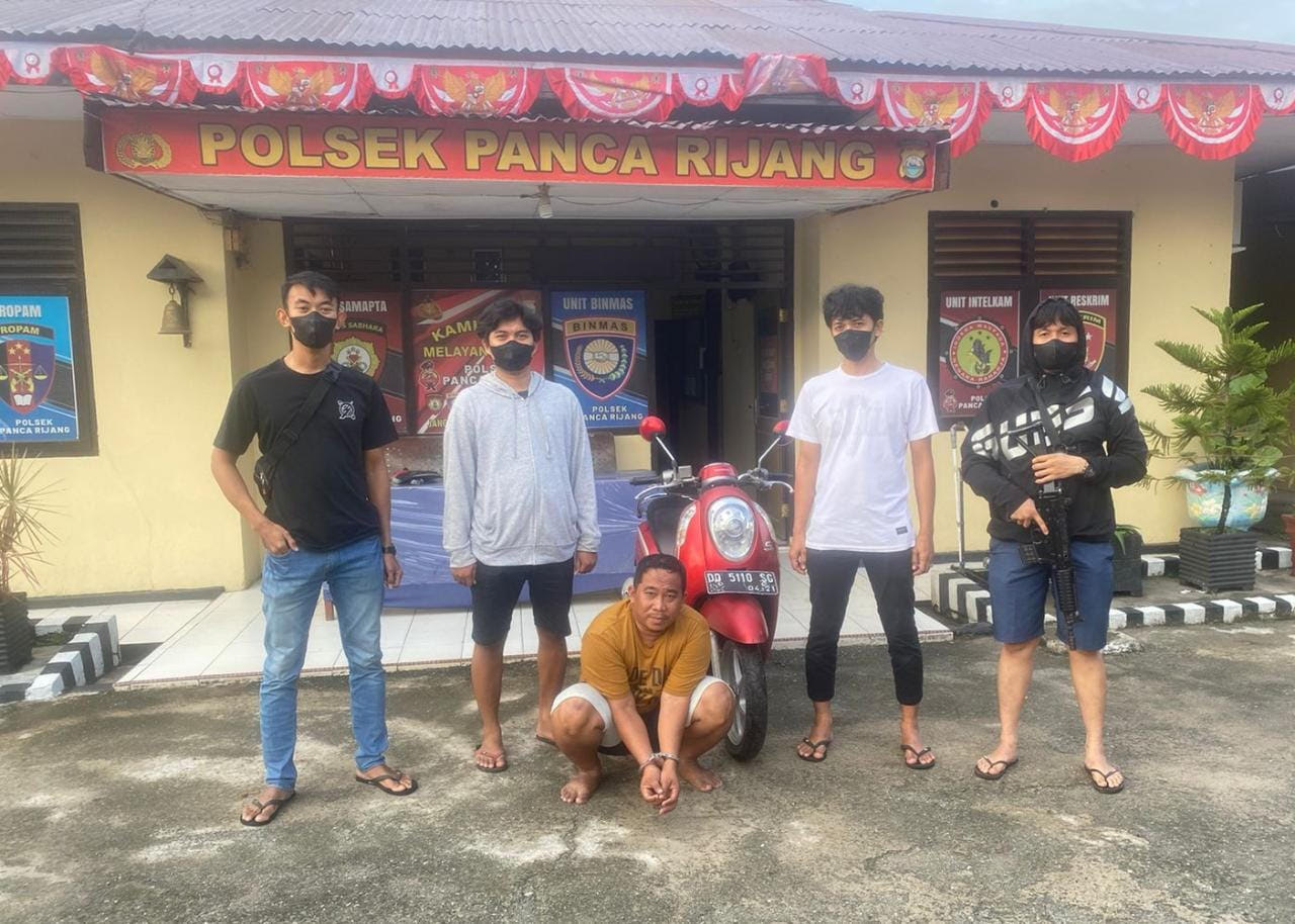 Baru Kenal di FB, Dibonceng  dari Makassar ke Tator,  Motor Dibawa Kabur di Sidrap