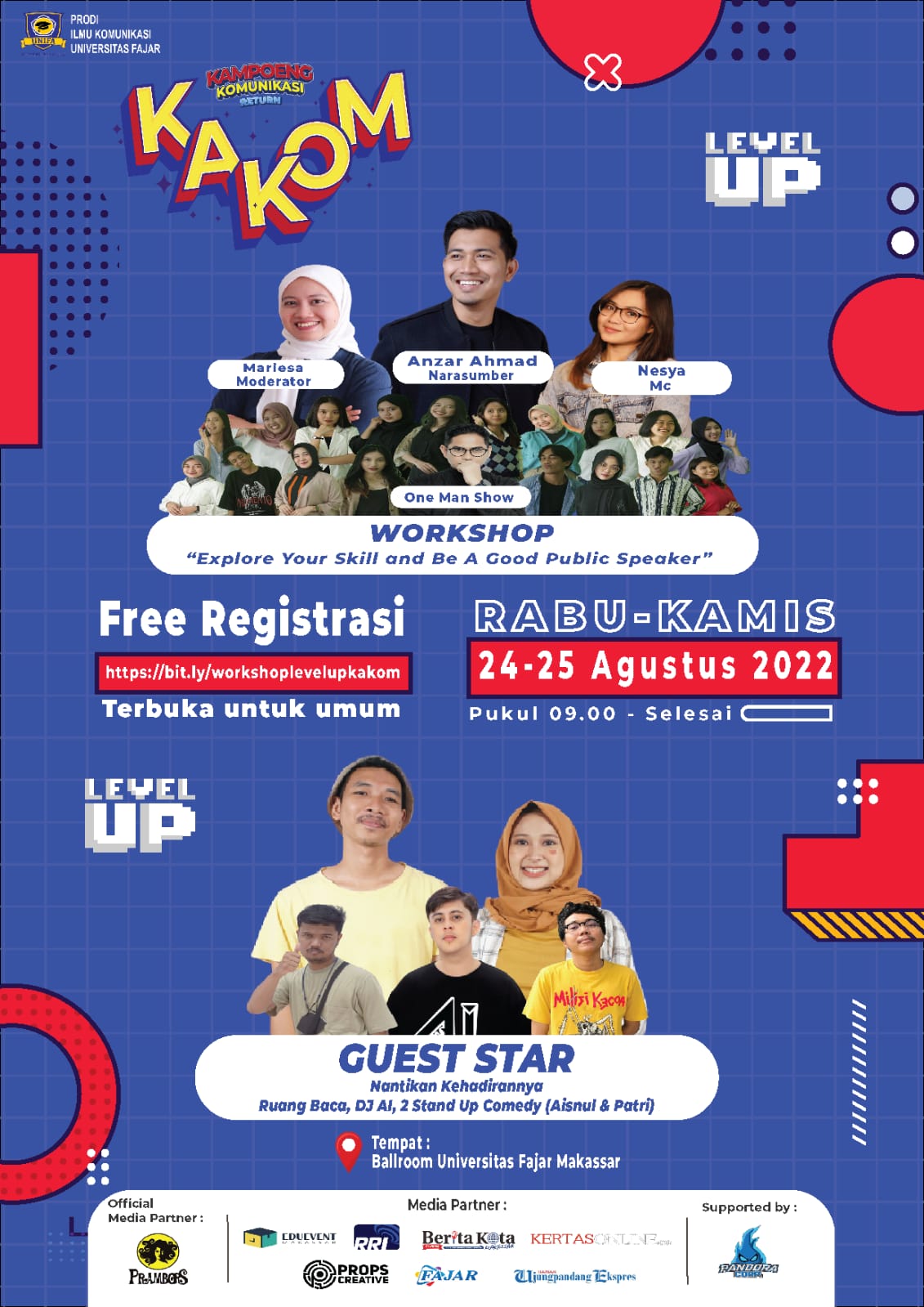 Prodi Ikom Unifa Gelar Kampoeng Komunikasi Return, Yuk Gabung!