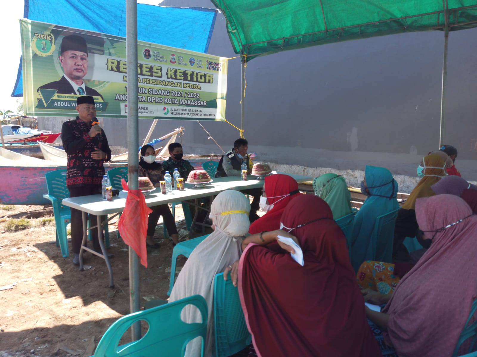 Warga Lantebung Keluhkan Air Bersih dan Pengangguran ke Abdul Wahid