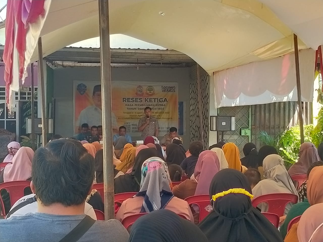 Reses di Tamangapa, Nasir Rurung Minta Warga Aktif Beri Masukan dan Kritikan