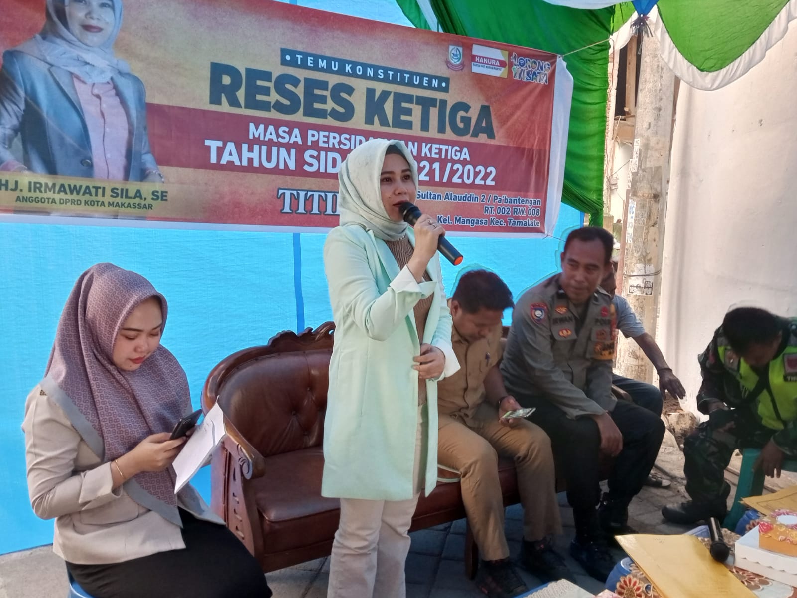 Irmawati Reses di Mangasa, Ajak Pemuda Bentuk Organisasi Kepemudaan