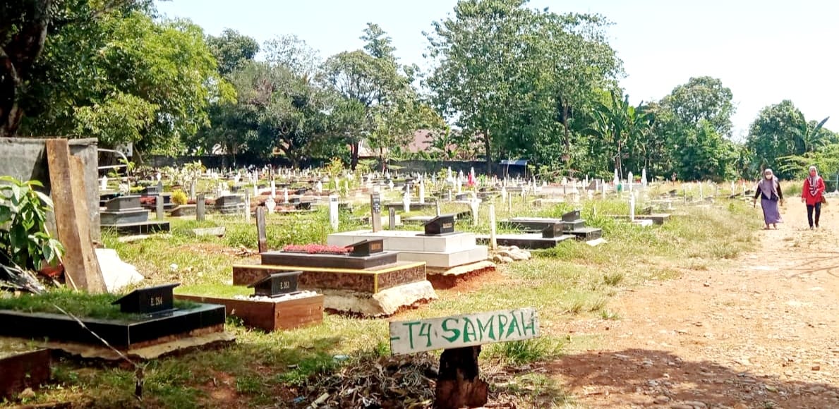 Sejumlah Makam Korban Covid-19 di Macanda Kosong