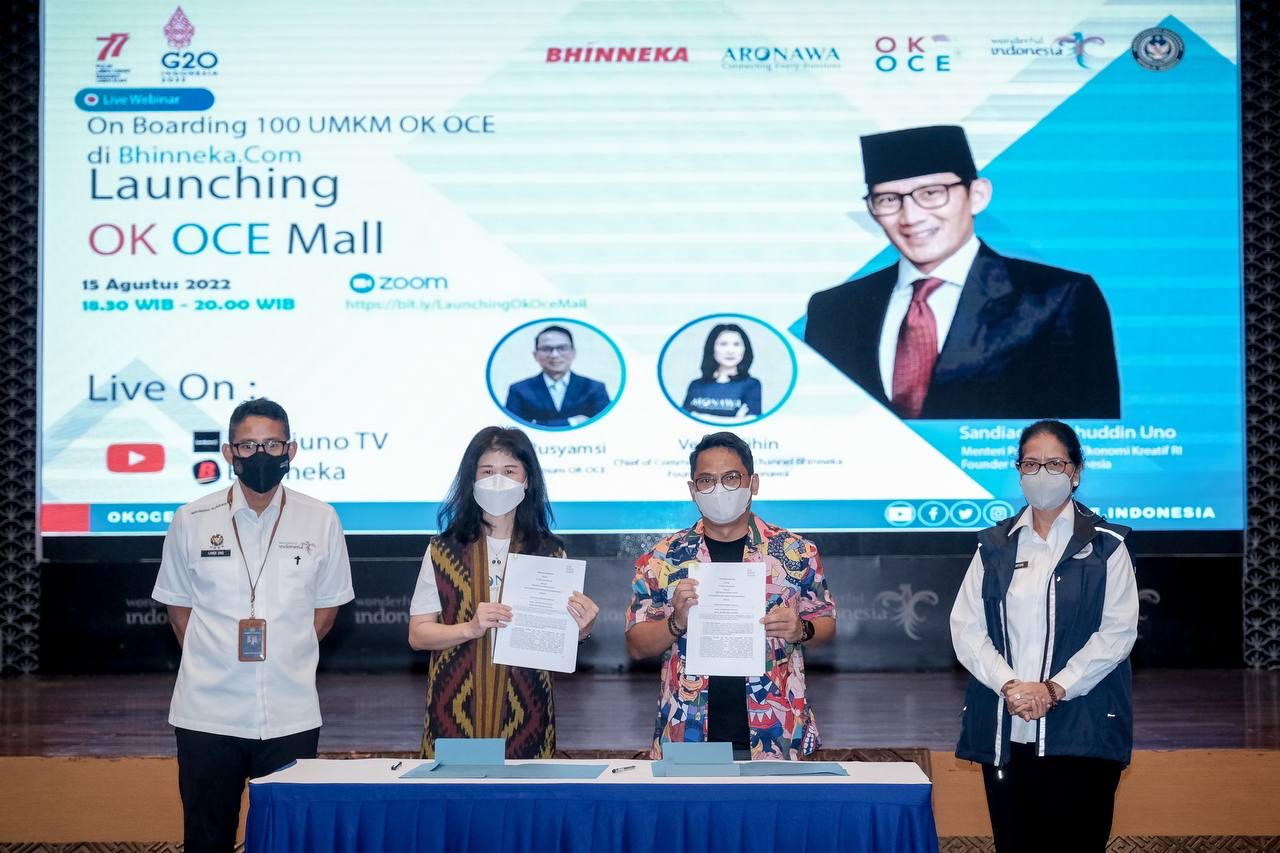 Bhinneka Turut Andil Dalam Gerakan Digitalisasi UMKM se-Indonesia
