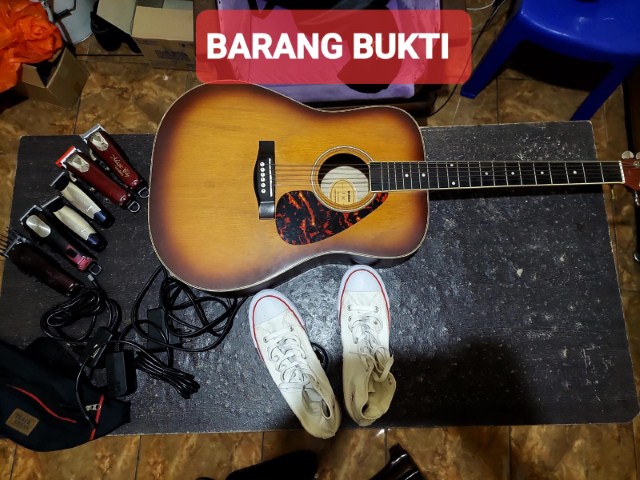 Curi Mesin Cukur Ditangkap