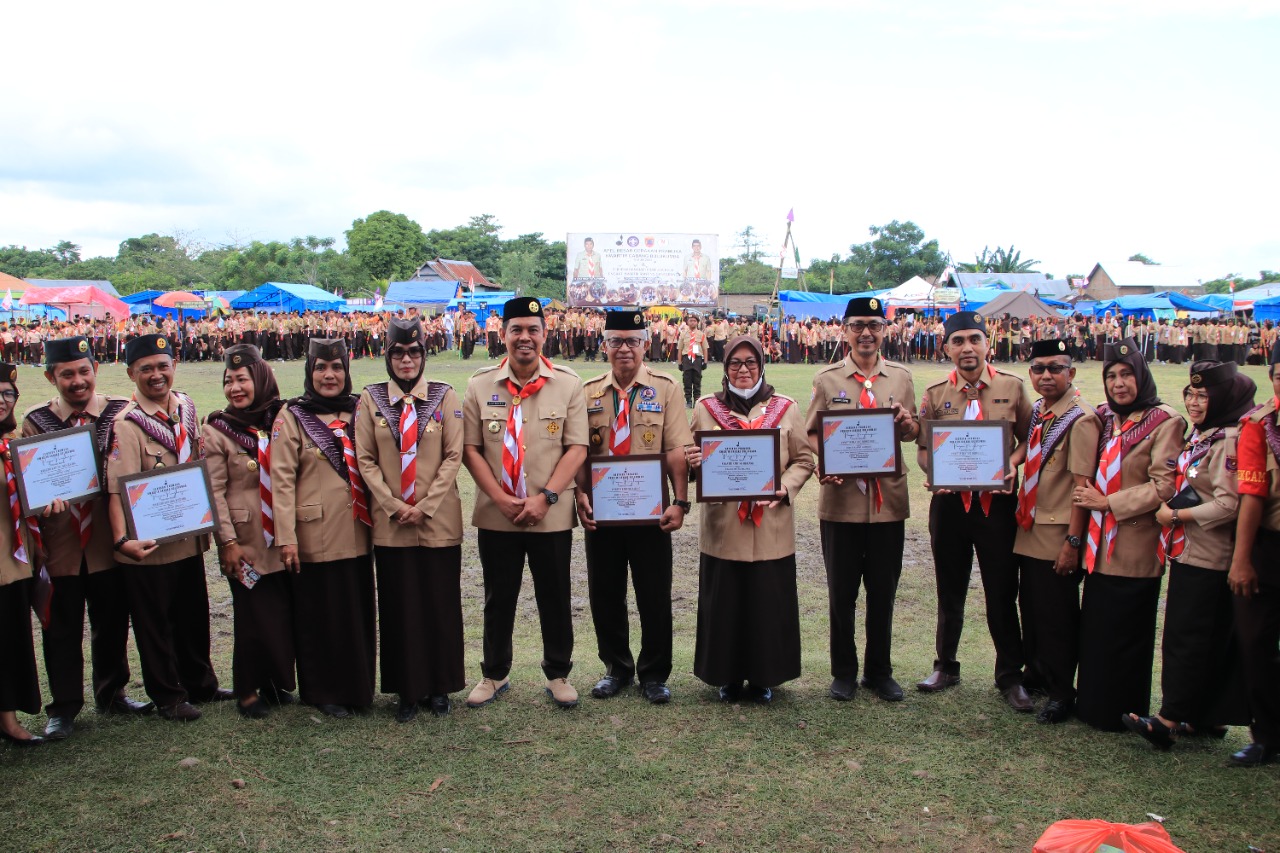 Wabup Edy Lepas Peserta Jambore Nasional 2022