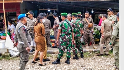 Pemkab Minta Pedagang Pasar Kosongkan Lapak
