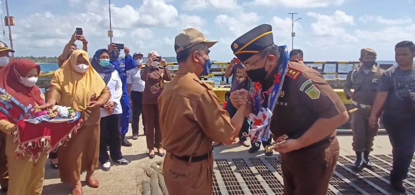 Wabup Sambut Kejari Baru