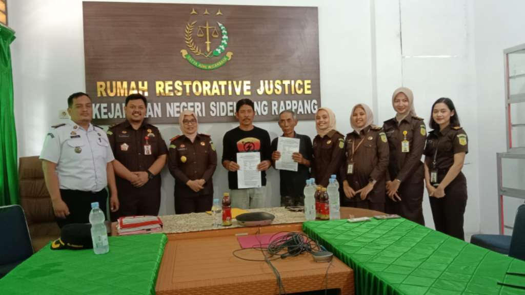Kejari Restorative Justice ke-enam Kasus Penganiayaan