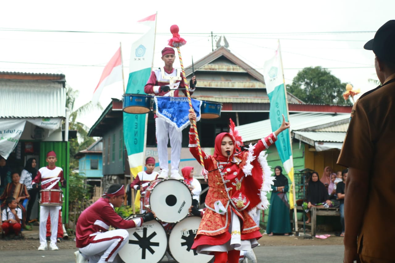 25 Regu Marching Band Unjuk Kebolehan