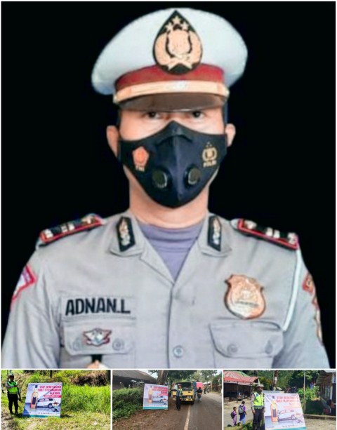 Sat Lantas Sosialisasi Setop Mabuk Berkendara