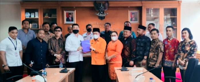 DPRD-Panitia Pemekaran Temui Mendagri