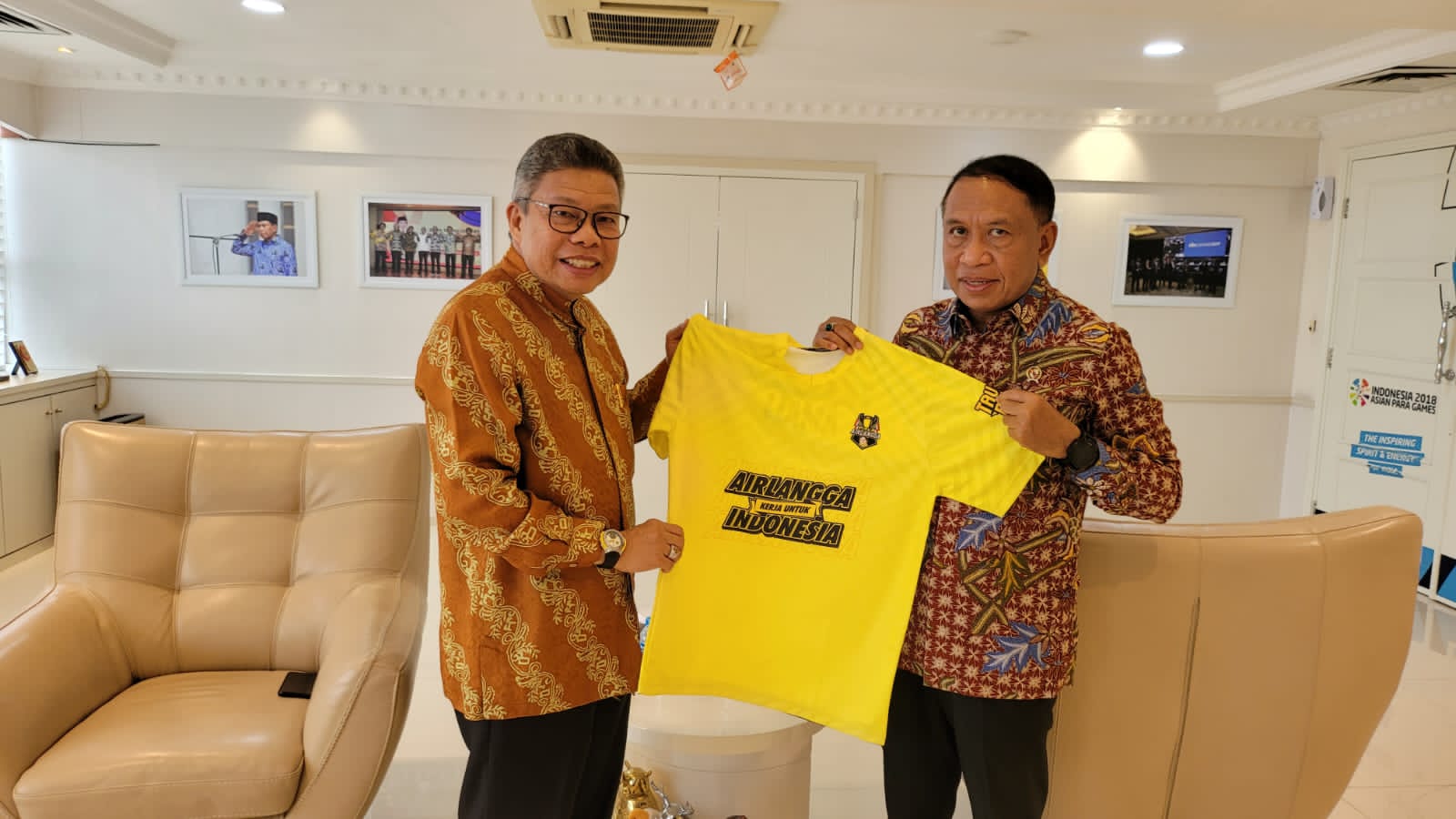 TP Sampaikan Undangan Buat Menpora Buka Liga Beringin
