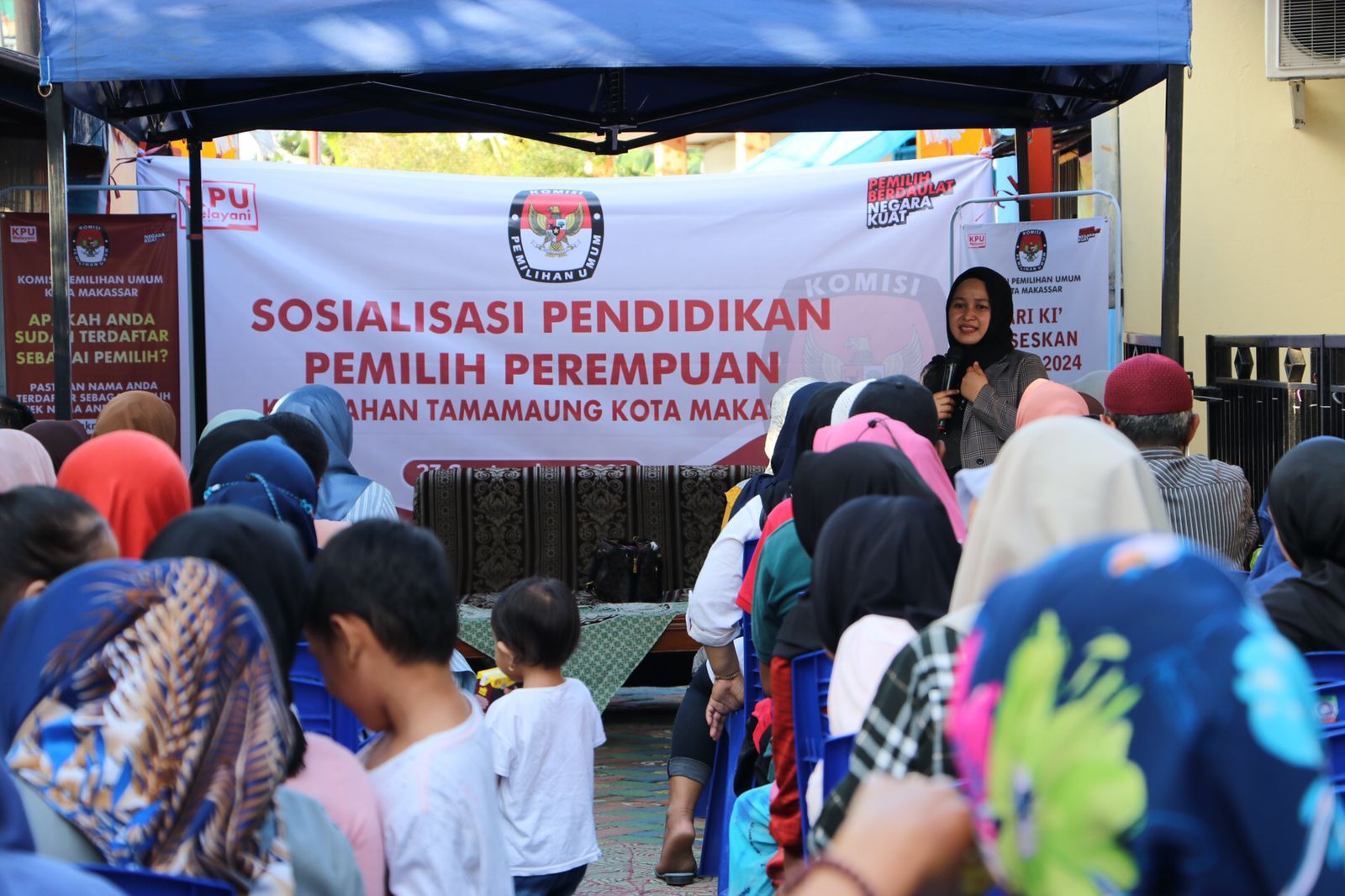 KPU Gelar Sosialisasi Pada Pemilih Perempuan