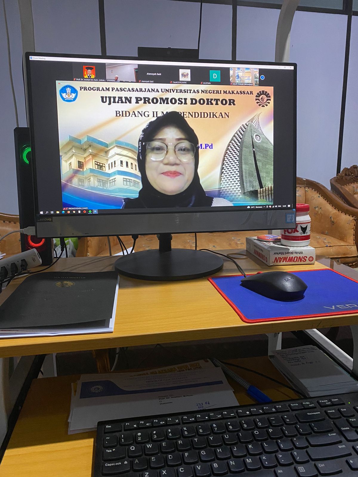 Dosen FKIP Unimerz Makassar Raih Doktor di UNM