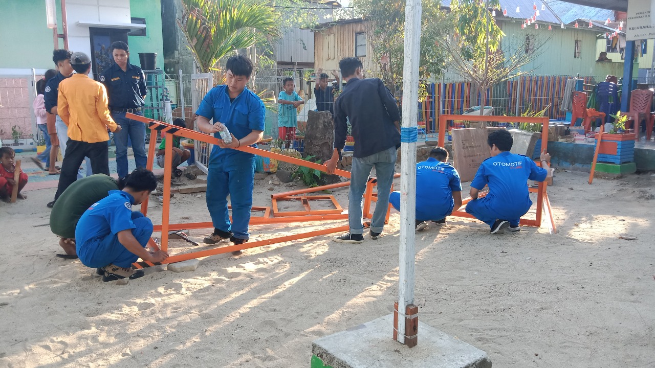 HMO FT UNM Bawa Inovasi di Kegiatan PPK Ormawa Kelurahan Barrang Caddi