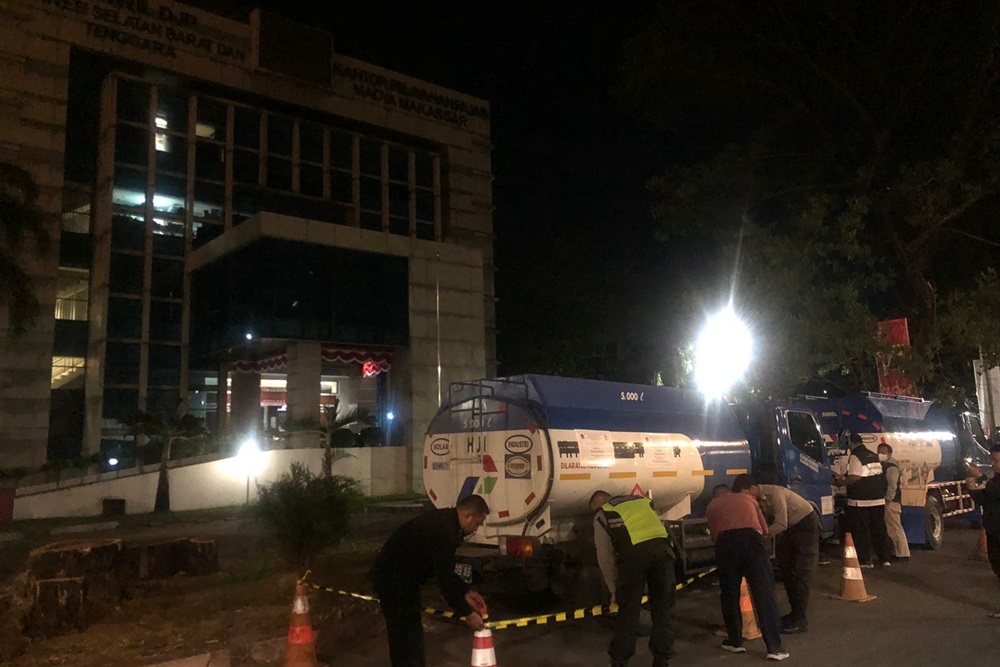 Penyidik DJP Sita Dua  Truk Tangki Pengemplang Pajak