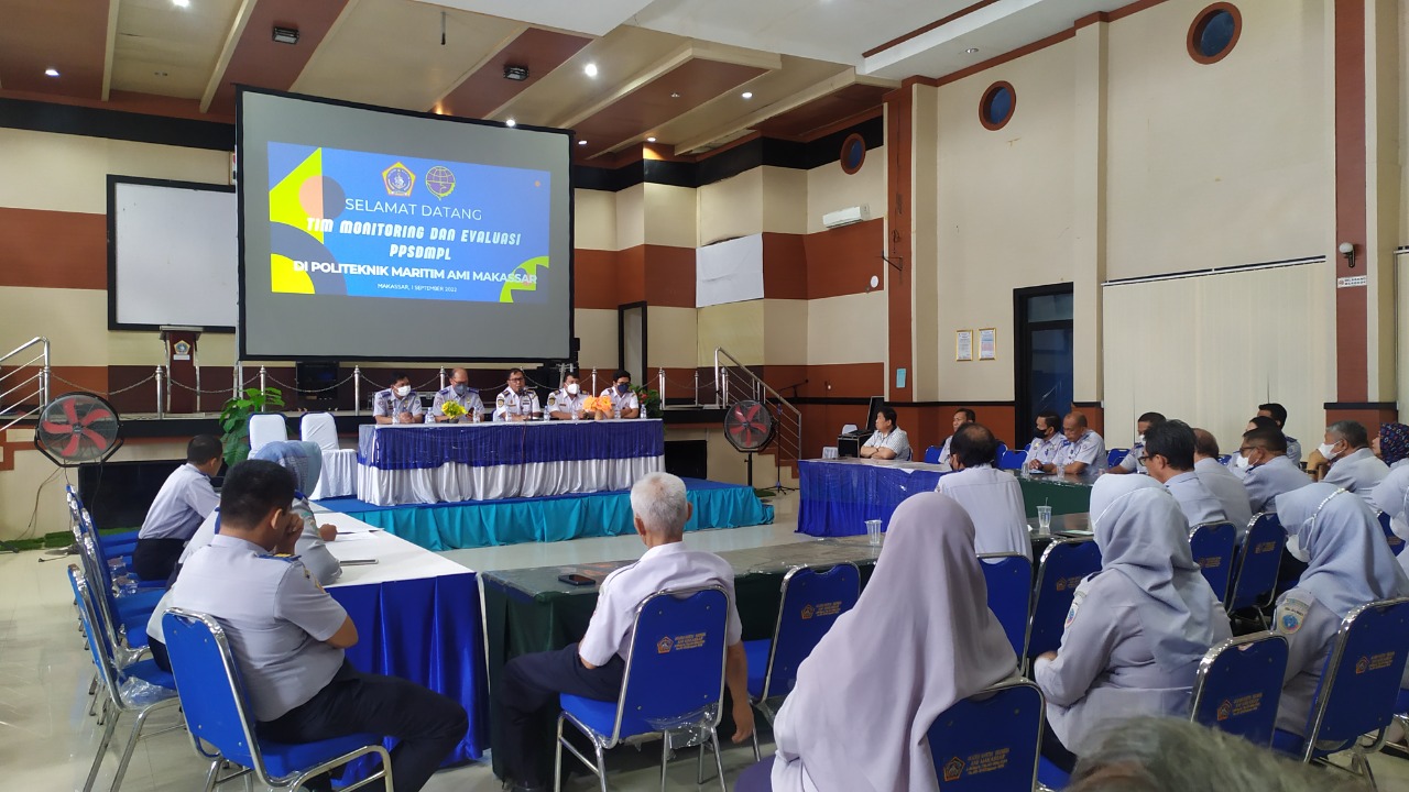 Jaga dan Tingkatkan Kualitas Pendidikan,  Tim PPSDMPL Kemenhub Monev di Polimarim AMI