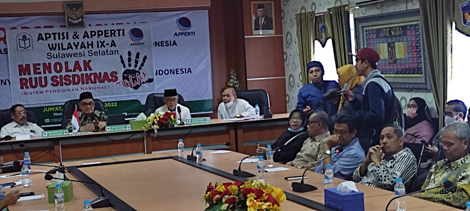 Aptisi IX Sulsel dan Apperti  Tolak RUU Sisdiknas