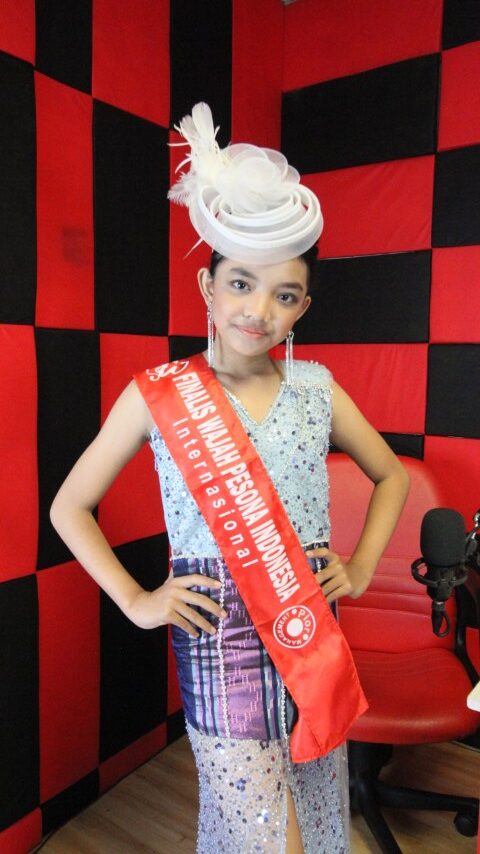 Model Cilik yang Ingin Jadi Pengusaha Sukses