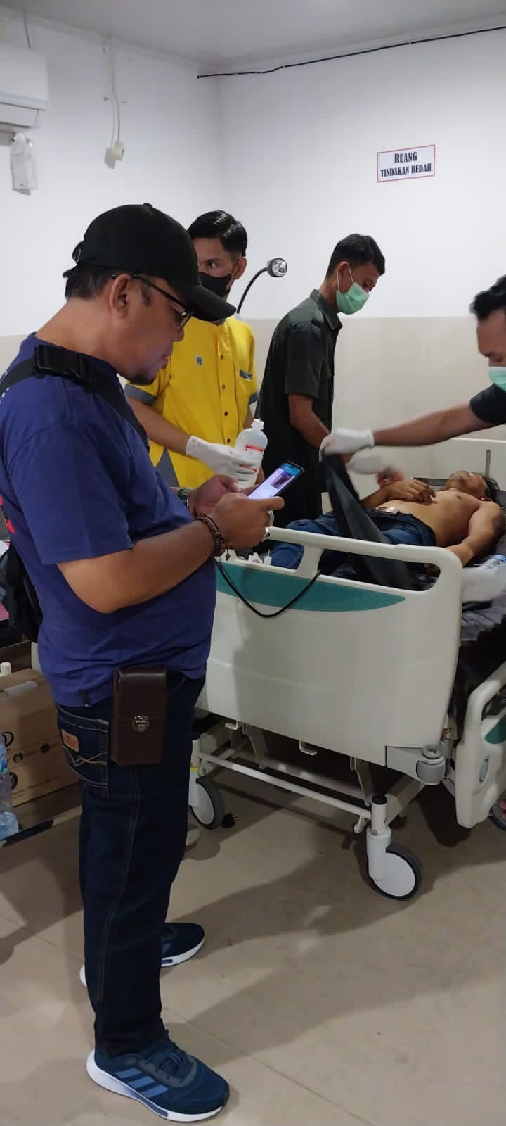 Ayah Tiri Tikam Korban Menggunakan Sangkur