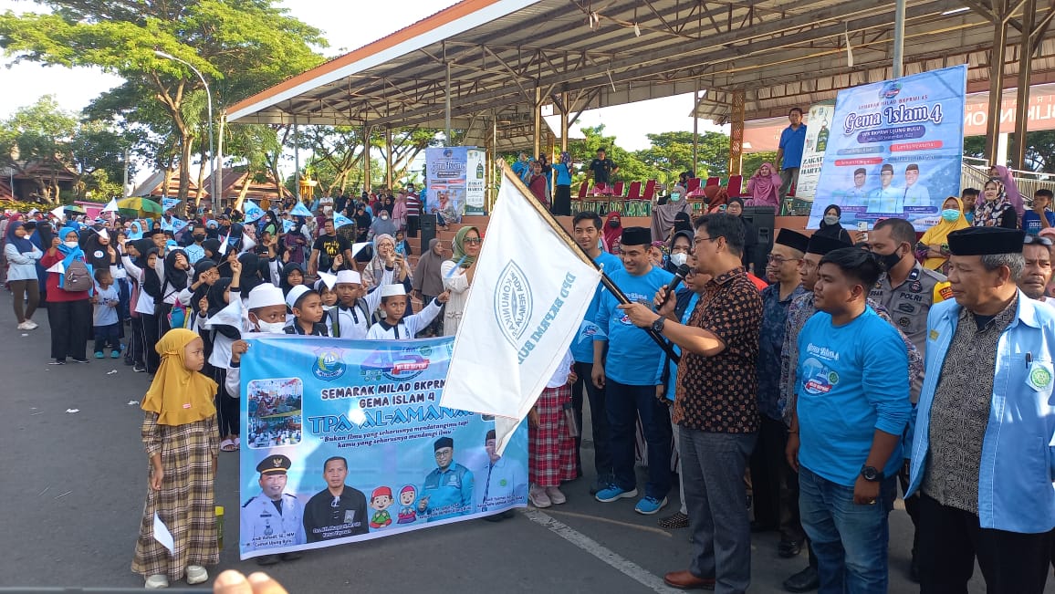 Wabup Edy Buka Gema Islam BKPRMI