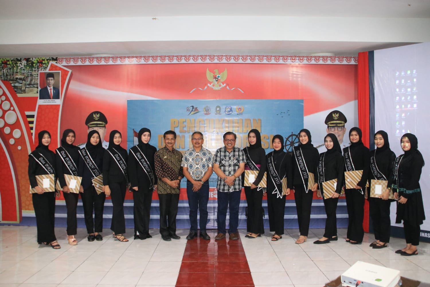 Tim Kreatif Perkenalkan 15 Duta Porprov