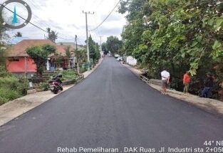 Dinas PUPR Tuntas Pengasapalan 3.210 Meter
