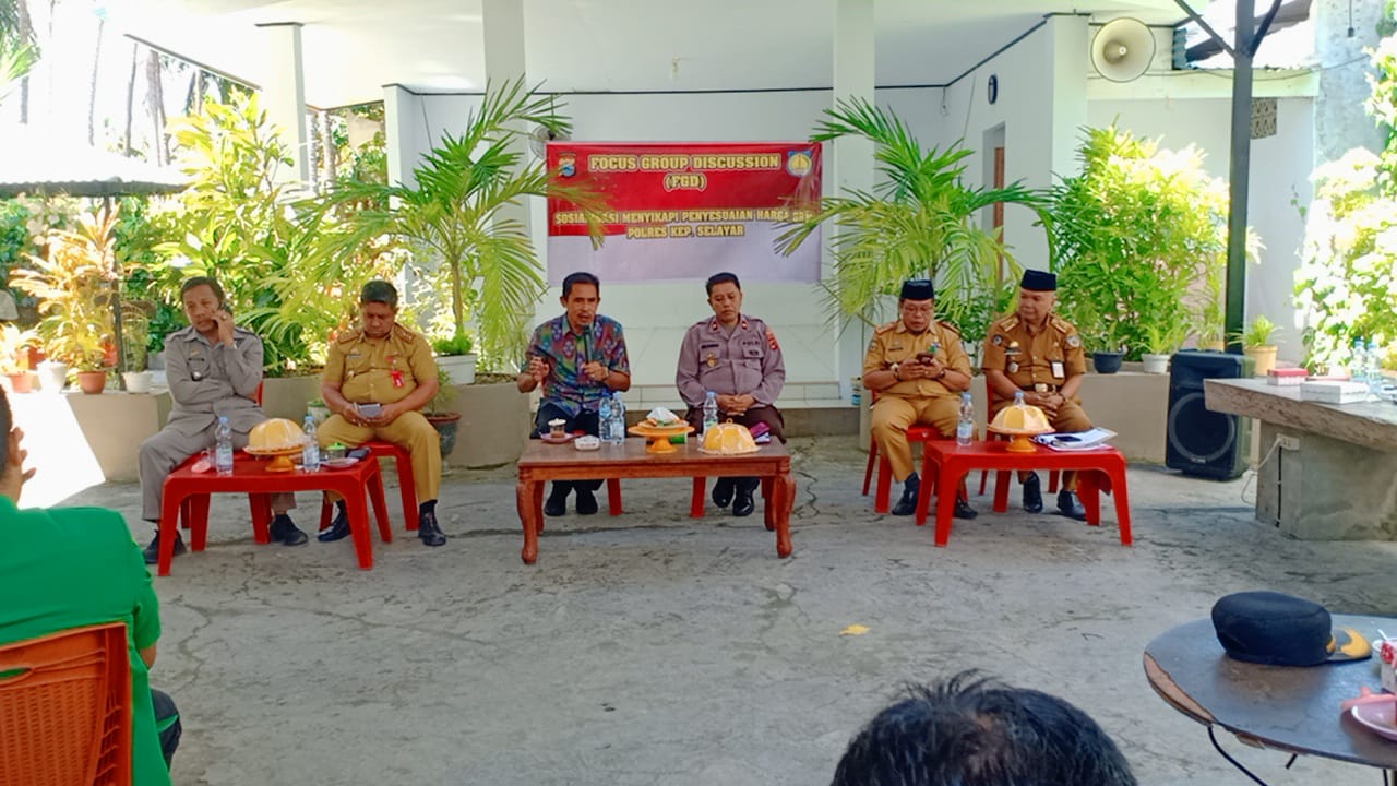 Polres adakan FGD Penyesuaian Harga BBM