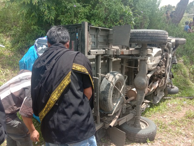 Dua Murid SD Tewas Ditabrak Mobil Pick Up