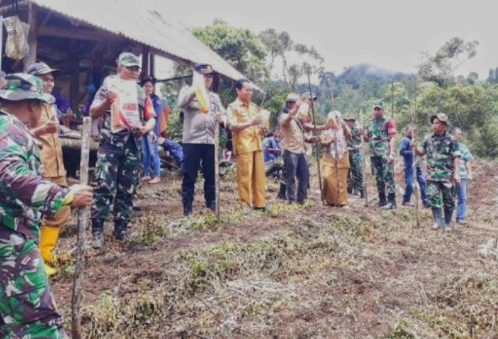 Kodim Tator Tanam Jagung di Malimbong Balepe’