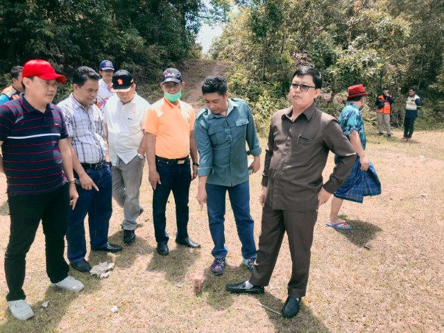Komisi Tiga Kunker ke Proyek Air Baku Parodo