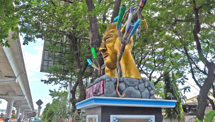 Tugu Anti Knalpot Bising untuk Edukasi Pengendara