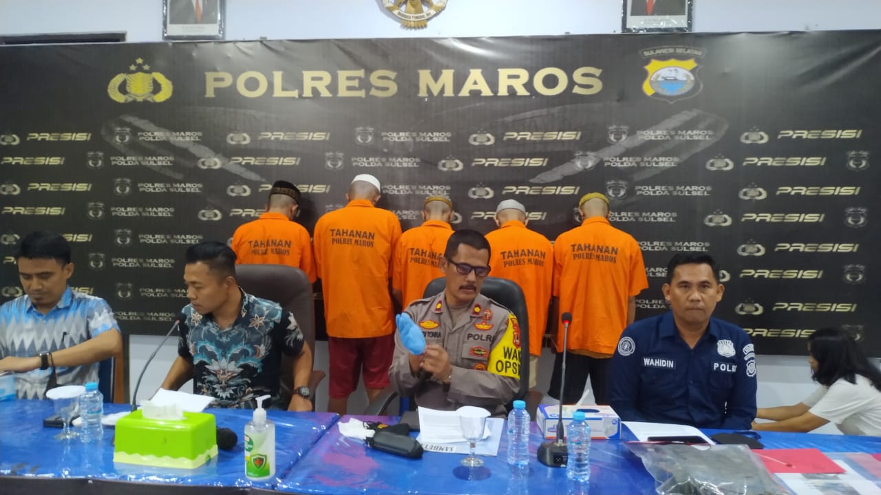 Lima Tersangka Mabuk  Hingga Bunuh Korban