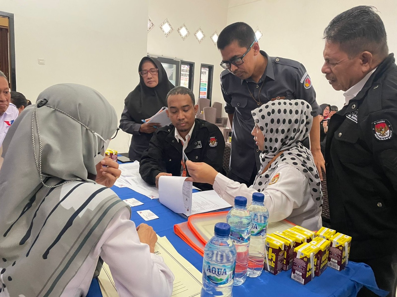 Bawaslu Sidrap Awasi Verifikasi Faktual Kepengurusan Partai Politik